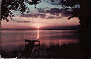 Postcard PANORAMIC SCENE Sandy Cove Maryland MD AJ3415