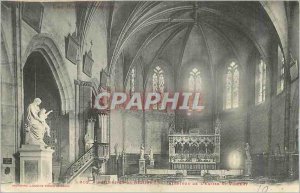 Old Postcard Bagneres de Bigorre inside the church st vincent