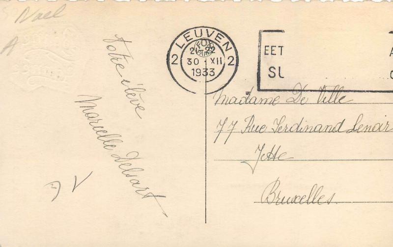 Landscape fantasy greetings early postcard