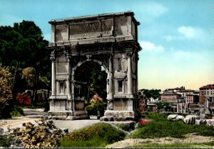 Italy Roma Rome Arch Of Titus