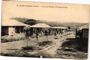 PC KINDIA RUE PRINCIPALE GRENCH GUINEA (a29175)