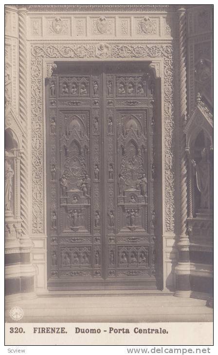 RP, Duomo- Porta Centrale, Firenze (Tuscany), Italy, 1920-1940s