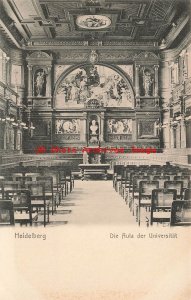 Germany, Heidelberg, Die Aula Der Universitat, Interior View