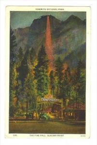 The Fire Fall, Glacier Point, Yosemite National Park, 