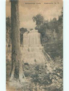 Divided-Back WATERFALL SCENE Cazenovia - Near Syracuse New York NY E4648