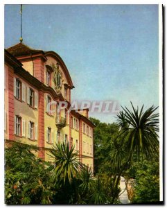 Old Postcard Insel Mainau im Bodensee Die Seefront of 1739 um 46 erbauten Bar...