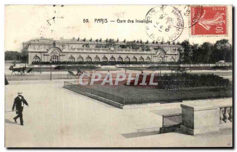 Postcard The Old Station paris Invalldes