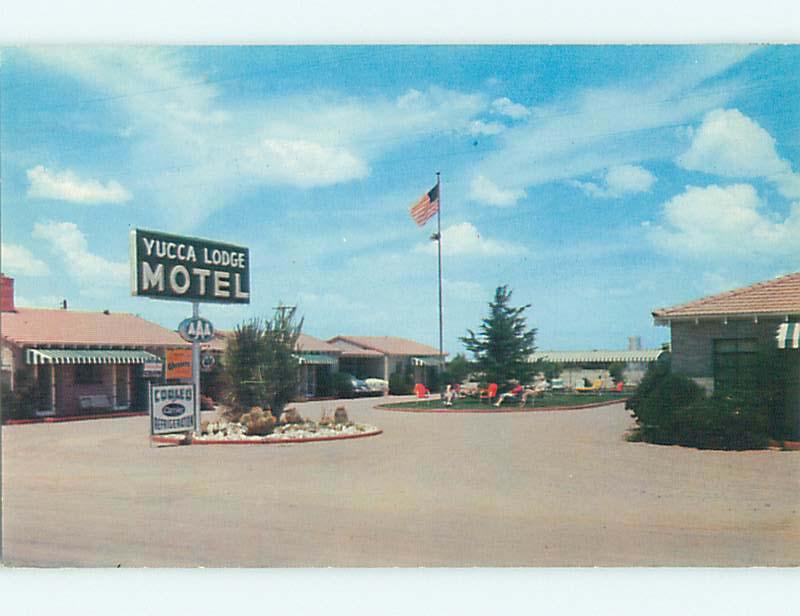 1950's YUCCA LODGE MOTEL Bowie Arizona AZ s8114