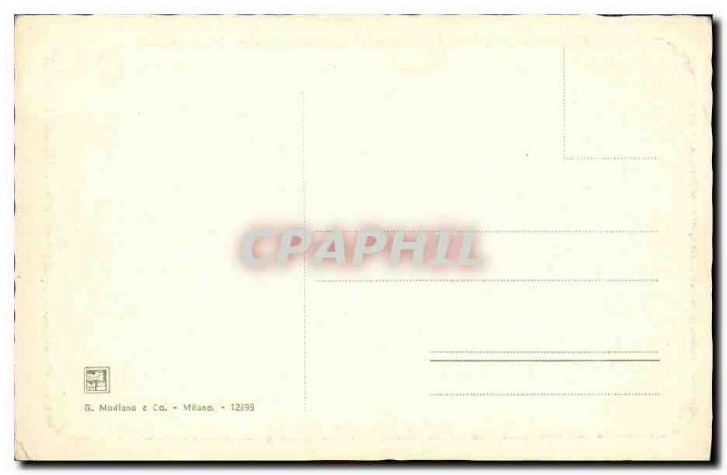 Old Postcard Torino Palazzo Madama