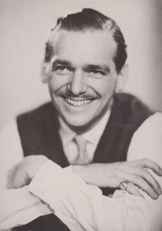 Douglas Fairbanks Stars Of The Silver Screen Rare BBC Library Photo Postcard