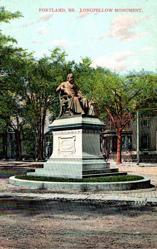 Maine Portland Longfellow Monument