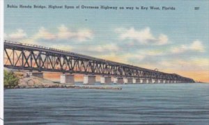 Florida Bahia Honda Bridge In The Florida Keys