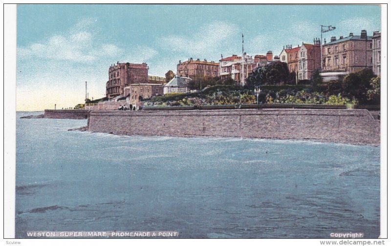 WESTON-SUPER-MARE (Somerset), England, UK, 1900-10s ; Promenade & Point