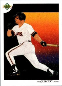 1991 Upper Deck Baseball Card Matt Williams San Francisco Giants sk20596