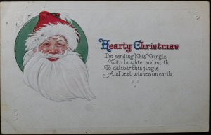 Hearty Christmas Santa Claus