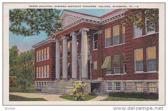 Roark Building, Eastern Kentucky Teachers College, Richmond, Kentucky, PU-1941