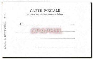 Old Postcard Paris Pantheon