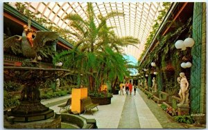 Postcard - The Entrance Mall - Kapok Tree Inn - Clearwater, Florida