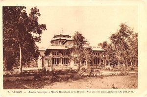 Jardin Botanique, Musee Blanchard de la Brosse Saigon Vietnam, Viet Nam Unused 