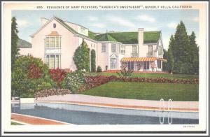 California, Beverly Hills Home of Mary Pickford  - [CA-171]