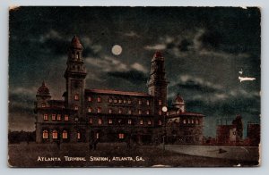 1906  Atlanta Terminal Station   Georgia   Postcard