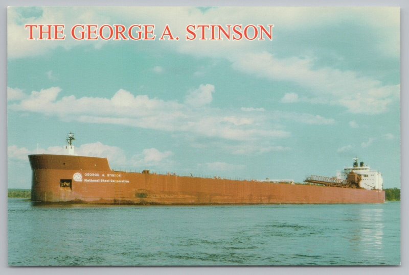 Ship~The George A Stinson~National Steel Corporation~Super Ship~Continental PC 