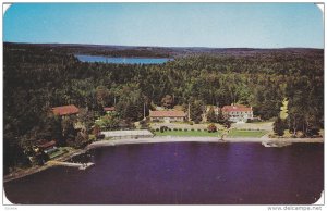 Braemar lodge , Lake Ellenwood , YARMOUTH , Nova Scotia , Canada , 40-60s