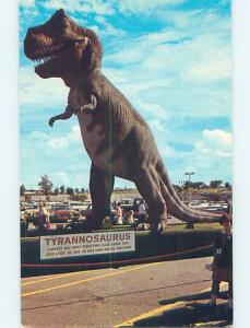 Unused Pre-1980 TYRANNOSAURUS REX DINOSAUR Glen Rose Texas TX hn4113