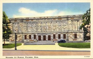 Massachusetts Worcester Art Museum Curteich