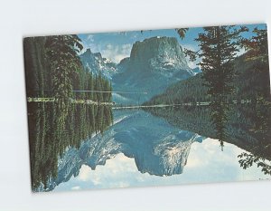 Postcard Square Top Over Green River Lake, Wyoming