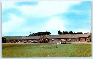 AURORA, West Virginia WV ~ Roadside FAIRLEA MOTEL c1960s Preston County Postcard
