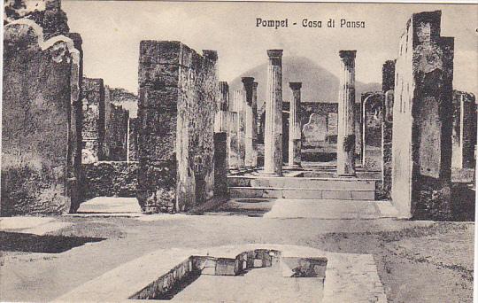 Italy Pompei Casa di Pansa