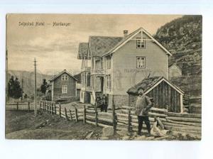 251601 NORWAY Hardanger Seljestad Hotel Vintage postcard