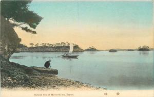 C-1910 Inland Sea Matsushima Japan Waterfront Japan postcard 578