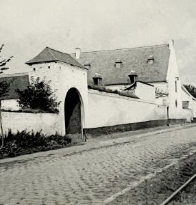 Farm Of The Haie-Sainte Waterloo Belgium Railway 1910s Postcard PCBG12B