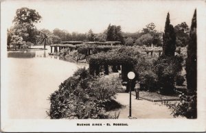 Argentina Buenos Aires EL Rosedal Vintage RPPC C132