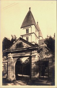 Hungary Jaki Templom Ják Vintage RPPC C096
