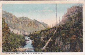 South Dakota Black Hills Castle Rocks Rapid Canyon