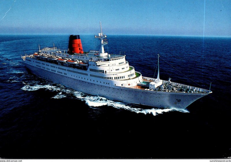 Cunard SS Vistafjord Registered In The Bahamas