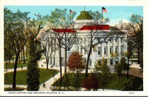 North Carolina Raleigh State Capitol and Grounds Curteich