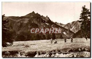 Old Postcard Le Mont Dore Needles Devil And Vallee d & # 39Enfer