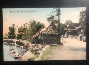 Mint Philippines Color Picture Postcard Bend In The River