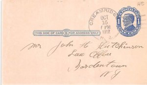 Postal Card Mail Related Writing on Back 