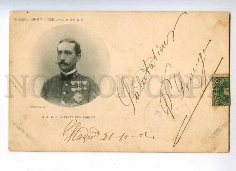 234090 Prince Carlos of Bourbon DON CARLOS Vintage FRANZEN PC