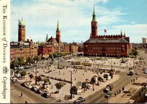 Denmark Copenhagen Town Hall Square 1964