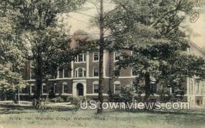 Wilder Hall, Wellesley College - Massachusetts MA