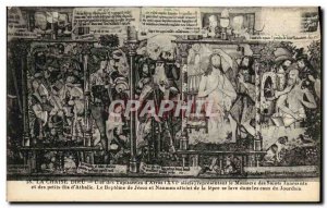 Old Postcard La Chaise Dieu One of Arras tapestries Massacre of the Innocents