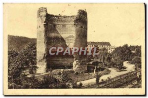 Old Postcard Perigueux The Tower And The Gardens Of Vesone