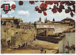 Arab Wall and Granada Door, UBEDA, Jaen, Andalucial, Spain, 50-70's