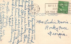 Vintage Postcard 1946 U.S. Post Office & Court House Greensboro North Carolina